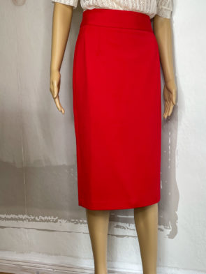VERY CHERRY “Pencil Skirt” red